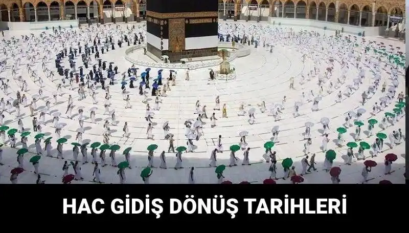2025 Hac Dönemi: Hac’a Gidiş ve Dönüş Tarihleri Açıklandı