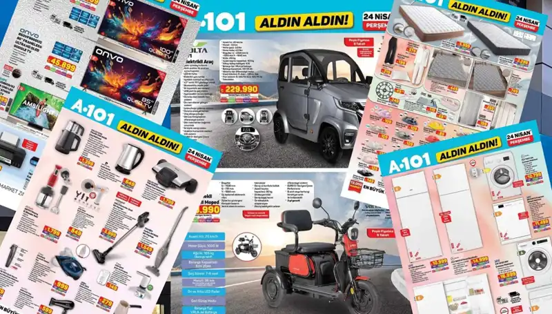 A101'in Yeni Katalogunda Ev Ürünlerinde Harika Fırsatlar!