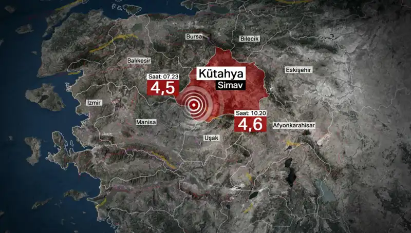 Kütahya'daki Sarsıntılar Sonrası Okul Tatili Kararı Alındı