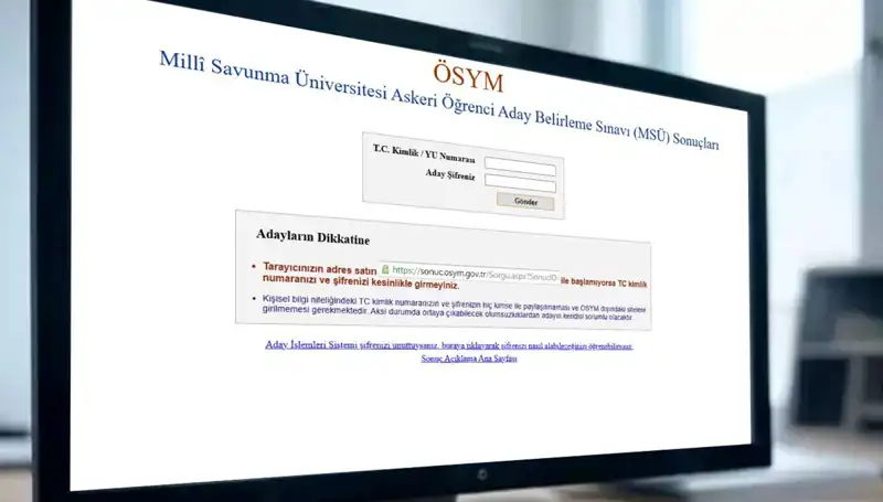 2025 MSÜ Sınav Sonuçları Açıklanacak! ÖSYM'den Kritik Tarih Bilgisi
