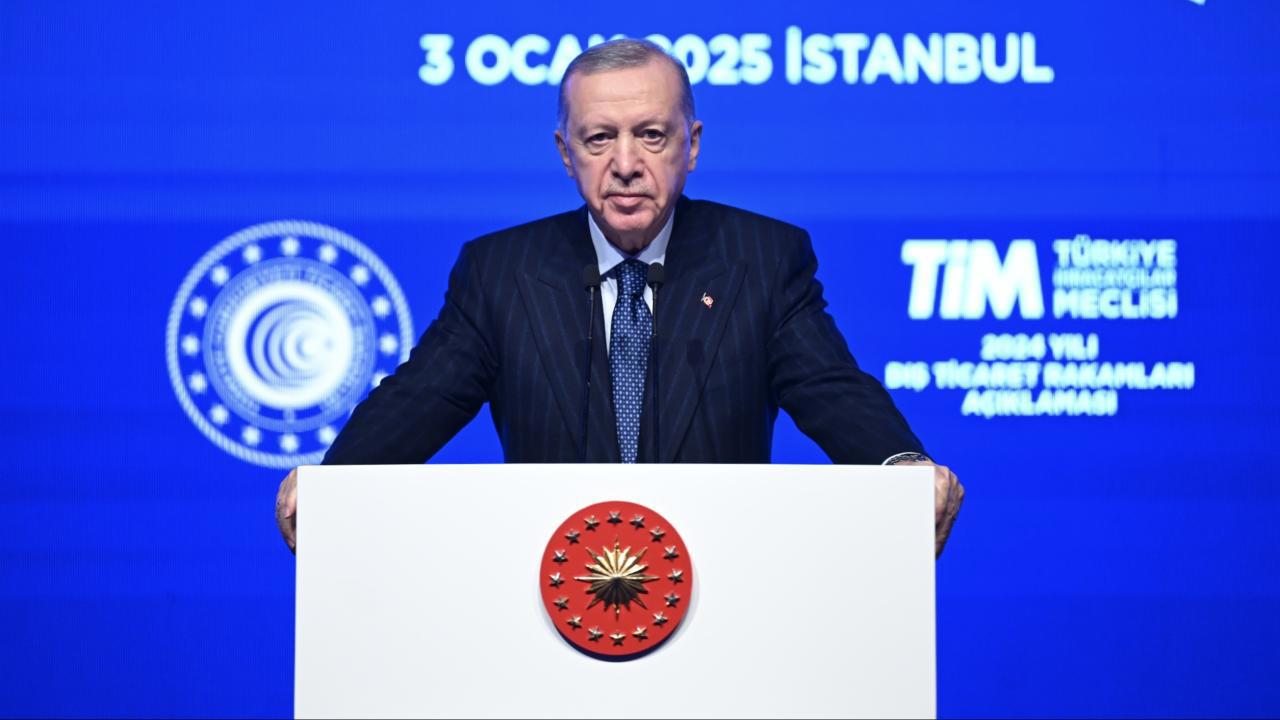Cumhurbaşkanı Erdoğan'dan ihracat açıklaması