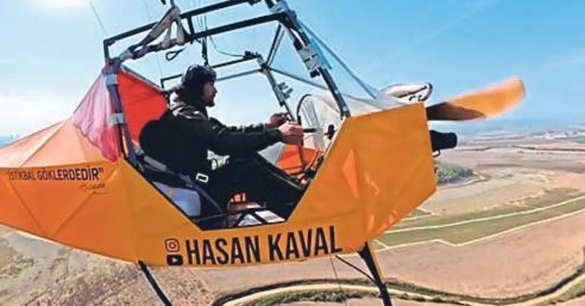 Muğlalı Hezarfen’den Cesur Uçuş
