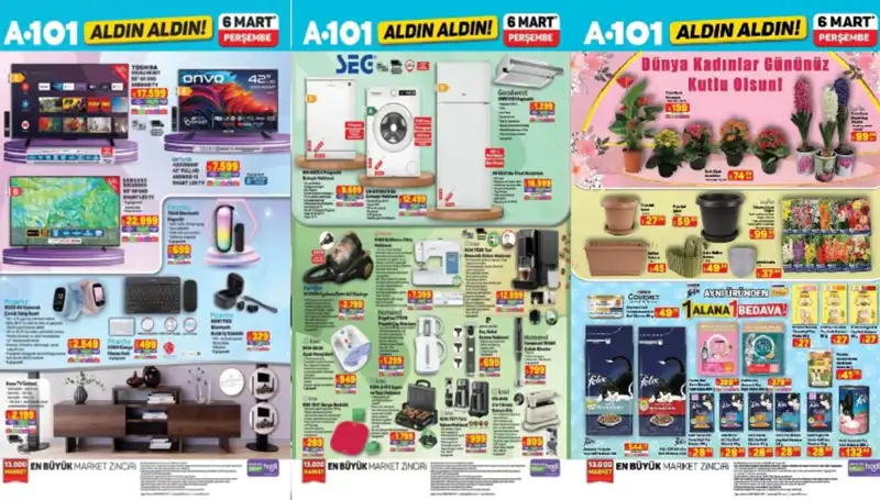 A101 6 Mart Aktüel Ürünler: Elektrikli Süpürge ve Daha Fazlası