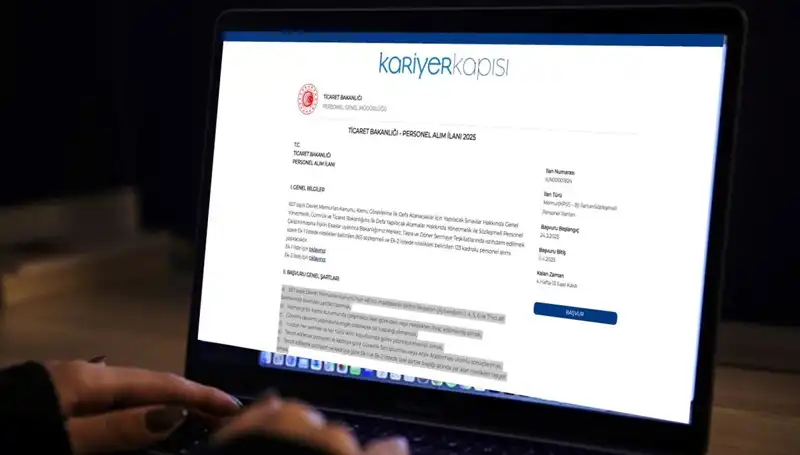 Ticaret Bakanlığı 2025 Personel Alımı: Başvuru Tarihleri ve Şartlar Açıklandı