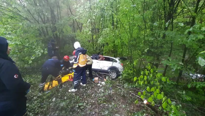 Orman Yolu Kaza Haberi: Direksiyon Hakimiyeti Kayboldu, Ölüler ve Yaralılar Var