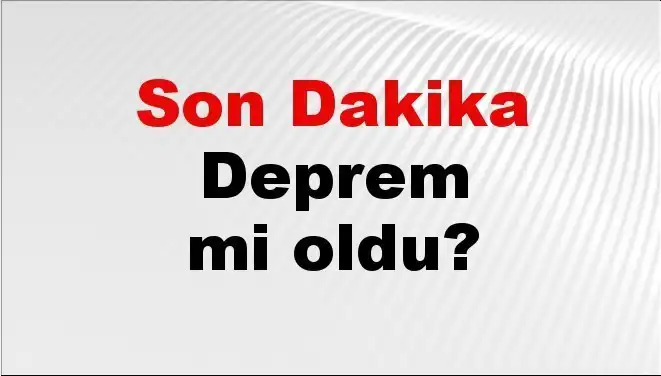 Kütahya'da Aniden Gerçekleşen Deprem Hakkında Tüm Detaylar