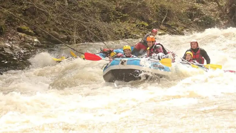 Rafting Tutkunları Debi Sonrası Doğa Harikası Bölgeye Uğradı