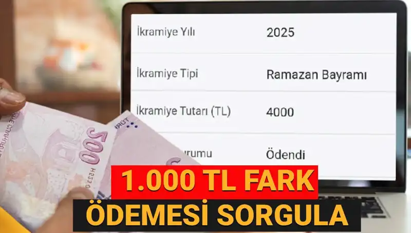 Emeklilere Bayram İkramiyesi Fark Ödemeleri Yatmaya Başladı!