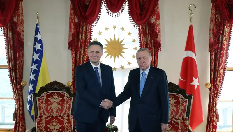 Cumhurbaşkanı Erdoğan, Bosna-Hersek Yetkilisi Becirovic ile Önemli Görüşme Gerçekleştirdi