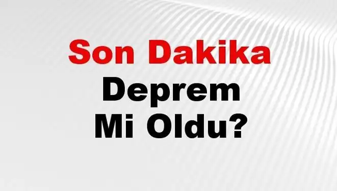 Bursa'da Son Dakika Deprem! Ayrıntılar ve Gelişmeler