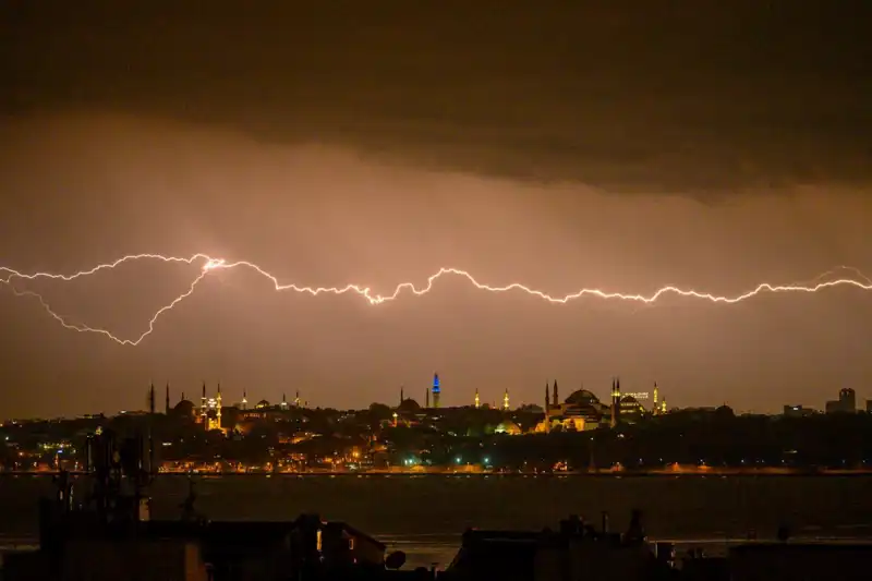 İstanbul'da Sıcaklık 22 Derece Bir Anda Düşebilir, Kar Geliyor!