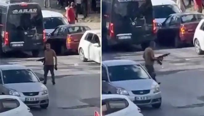 Başakşehir'de Korkutan Olay: Pompalı Tüfekle Yolu Kapatan Saldırgan