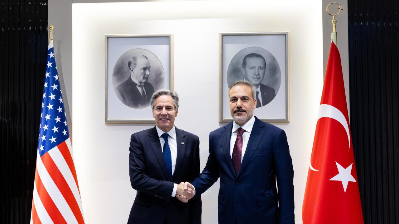 Bakan Fidan, Blinken ile bir araya geldi